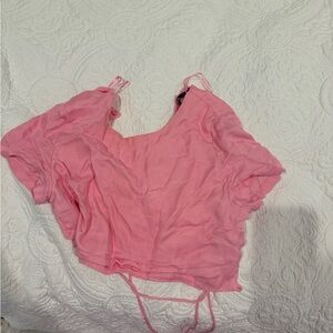 Zara Pink Women's Blouse